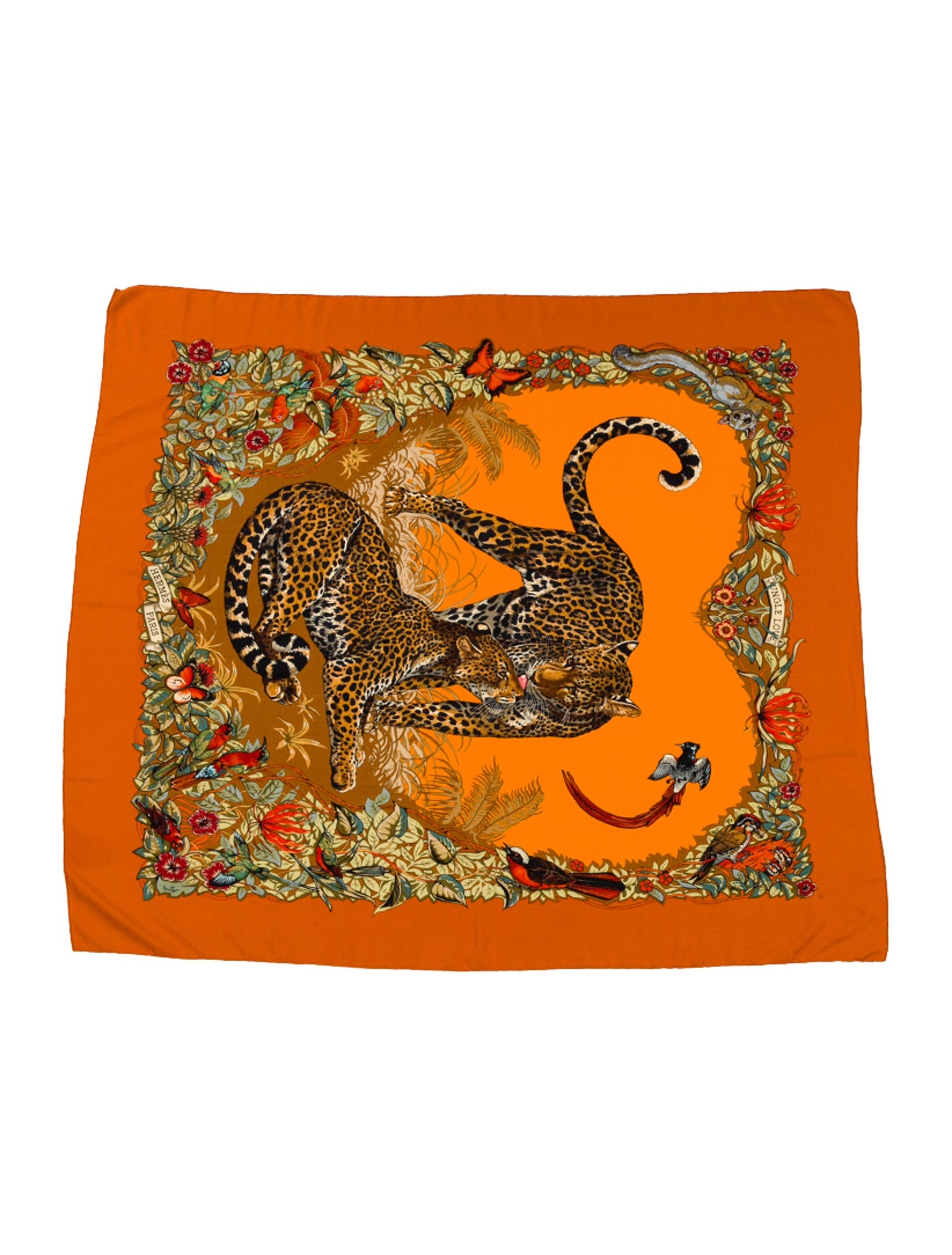 Hermès Jungle Love Cashmere Shawl