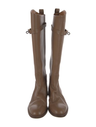 Hermès Jumping Leather Riding Boots