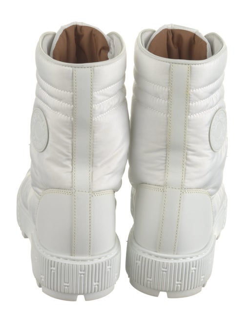Hermès Fresh Nylon Combat Boots