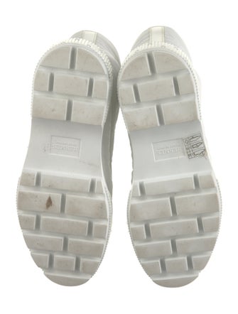 Hermès Fresh Nylon Combat Boots