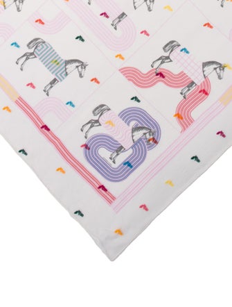 Hermès Garde Robe Pop Silk Scarf