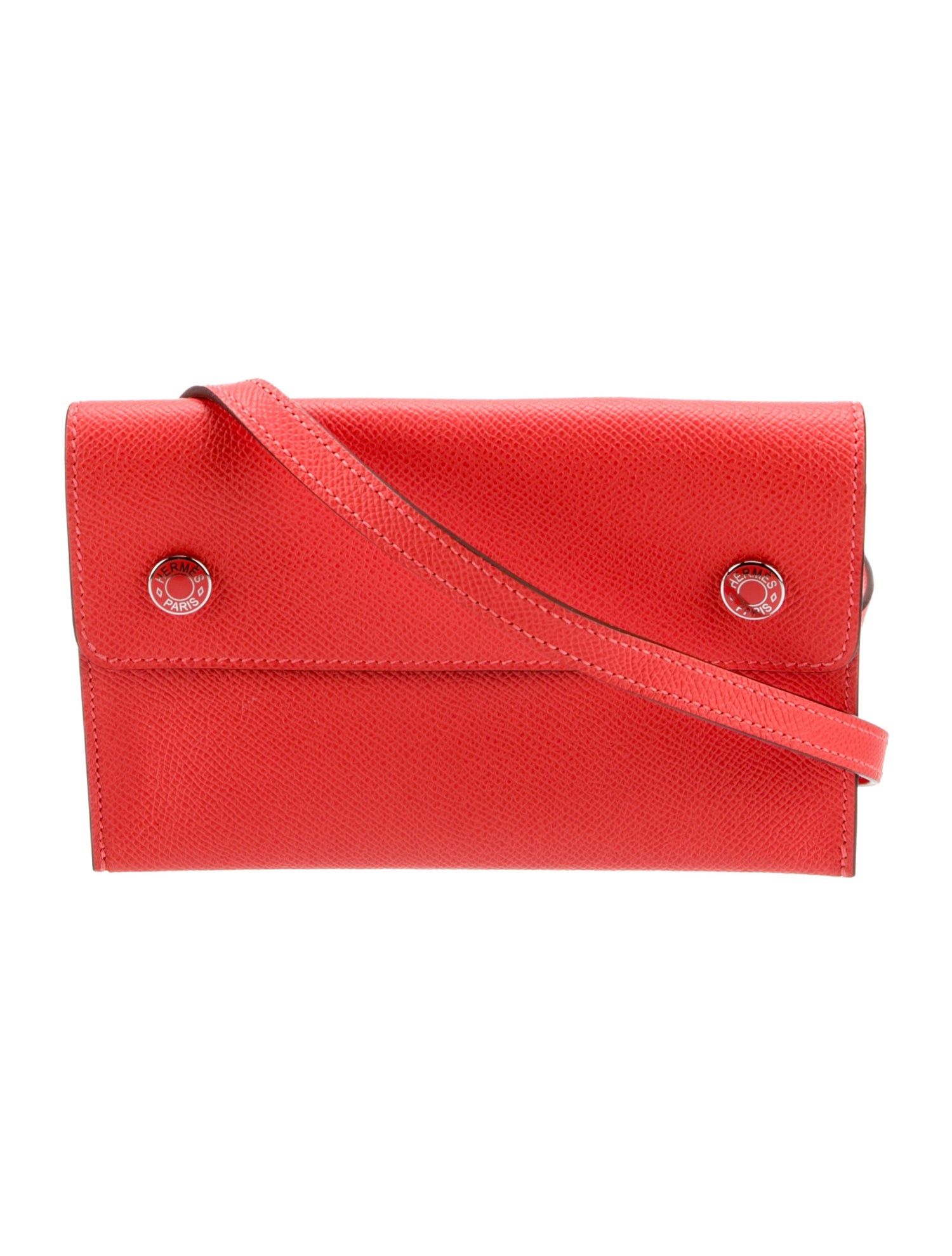 Hermès 2024 Epsom Hermèsnap Wallet w/ Strap