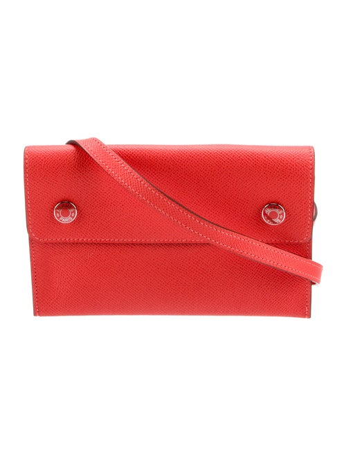 Hermès 2024 Epsom Hermèsnap Wallet w/ Strap