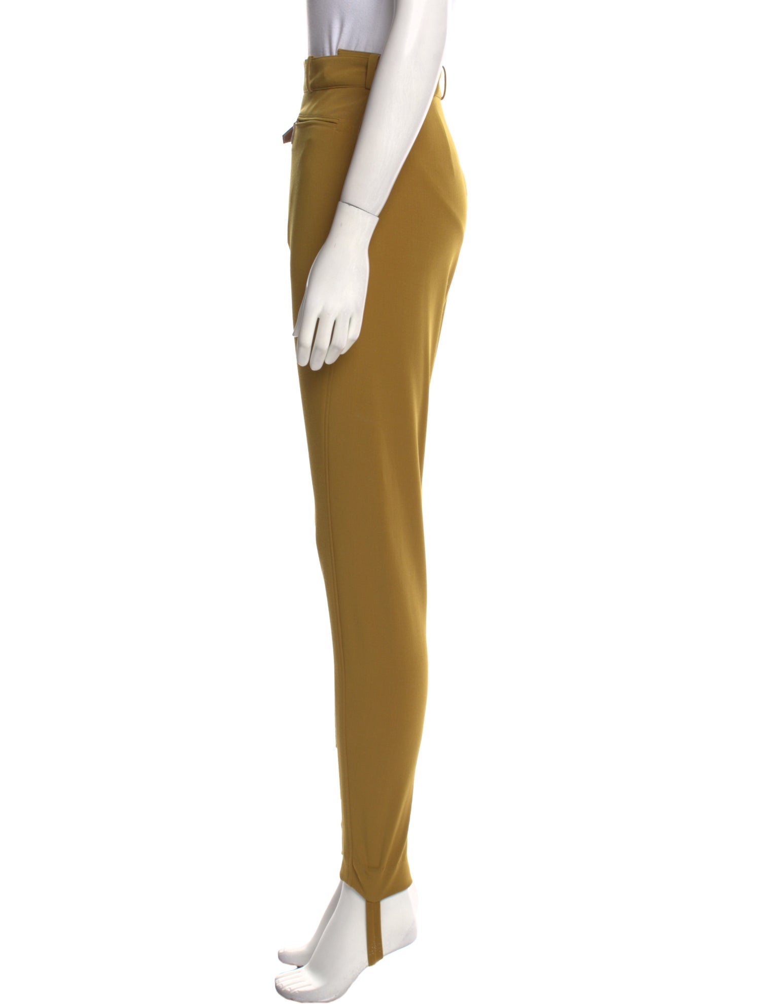 Hermès Wool Skinny Leg Pants