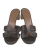 Hermès Oasis Leather Slides