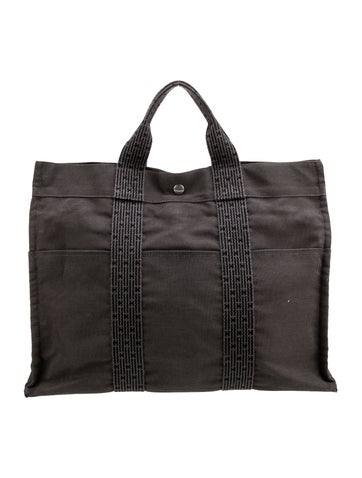 Hermès Totes Toile Herline MM