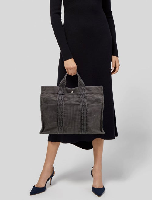 Hermès Toile Herline MM