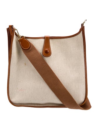 Hermès Toile & Barenia Evelyne I 33