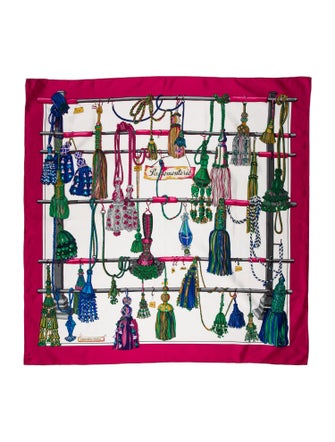 Hermès Passementerie Silk Scarf