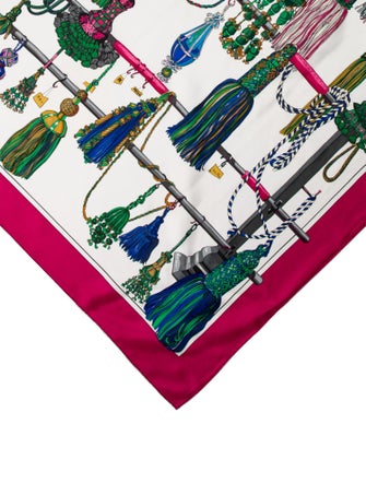 Hermès Passementerie Silk Scarf