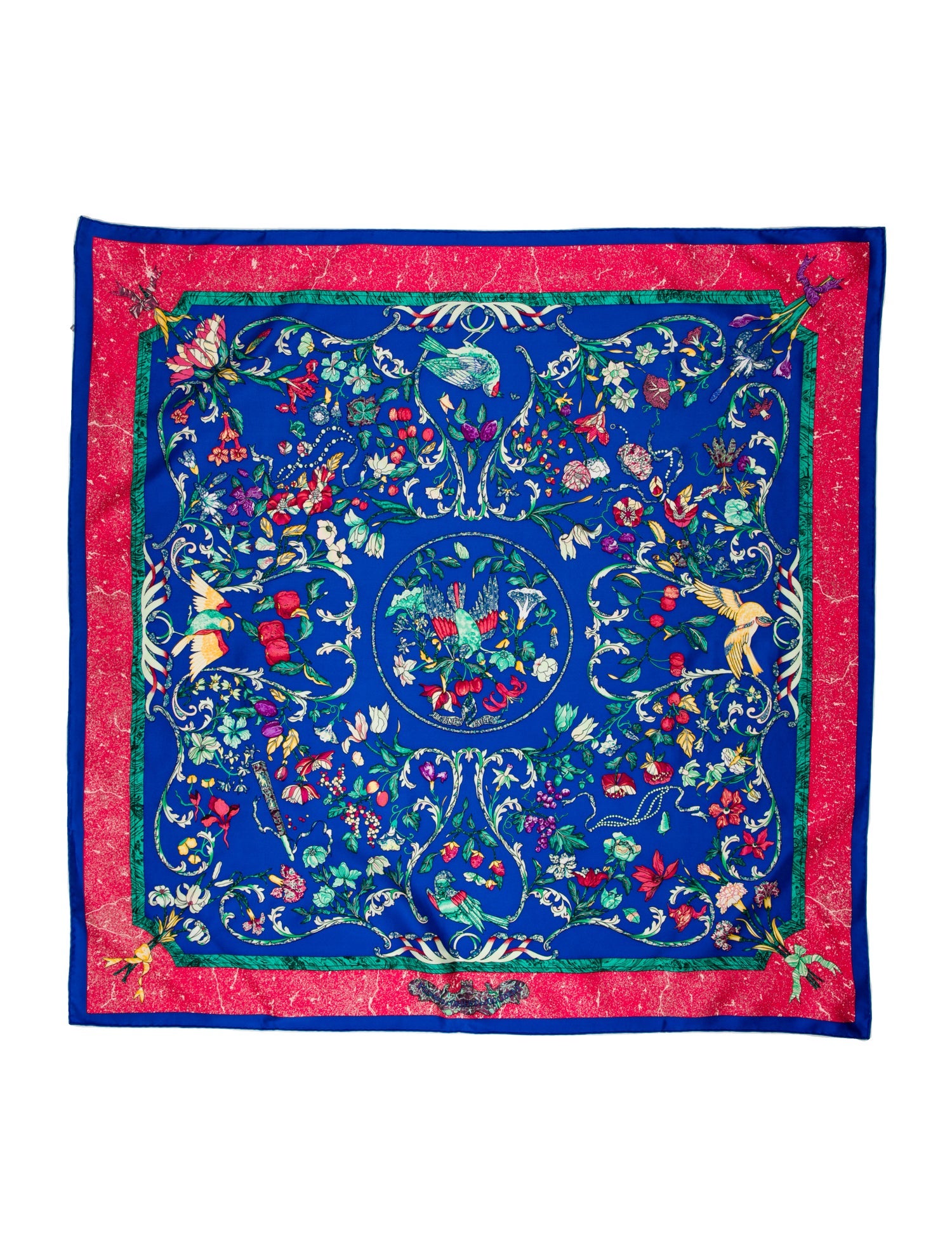Hermès Pierres d'Orient Et d'Occident Silk Scarf