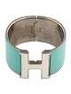 Hermès Clic H XL Enamel at Turnlock Bangle Bracelet