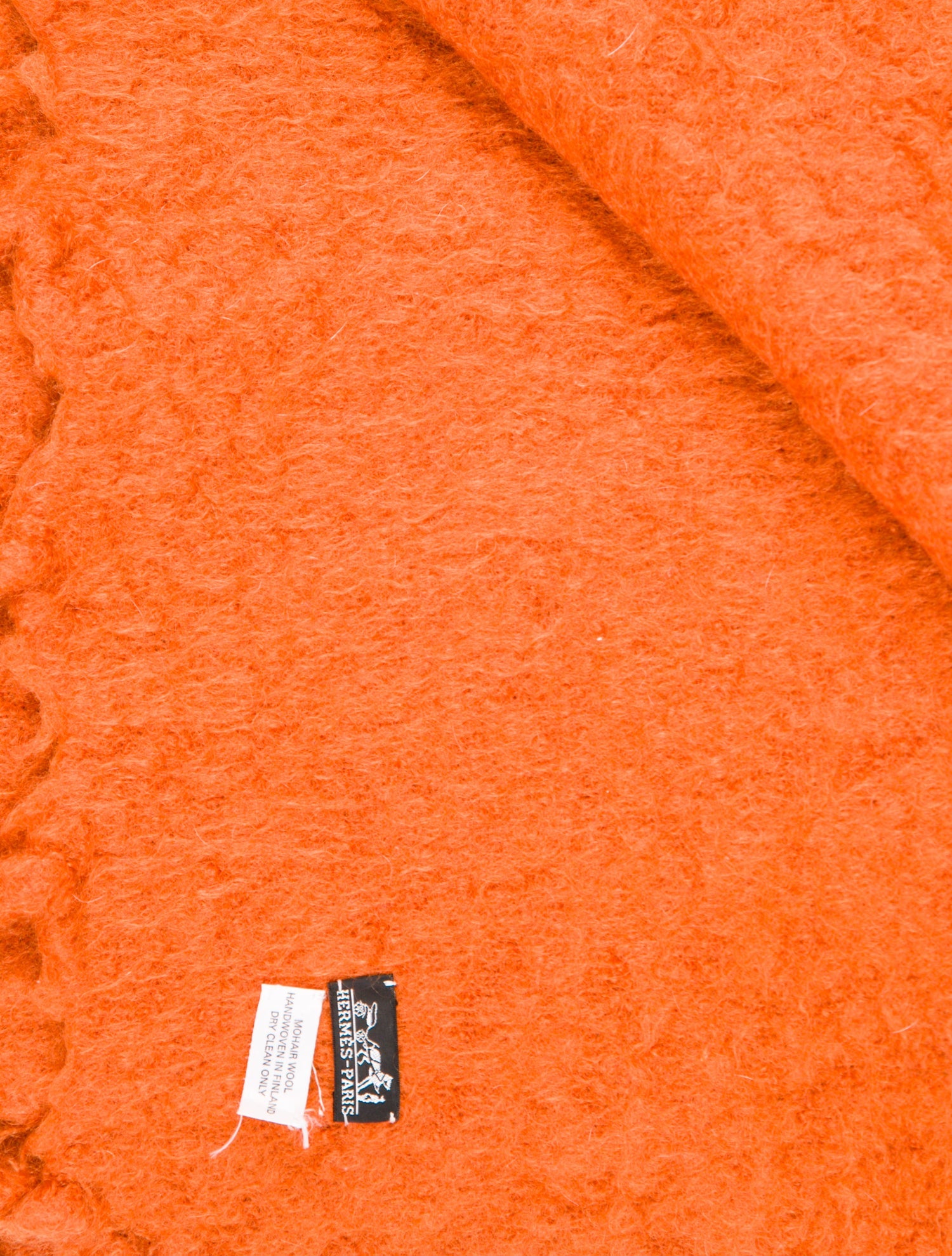 Hermès Mohair Throw Blanket