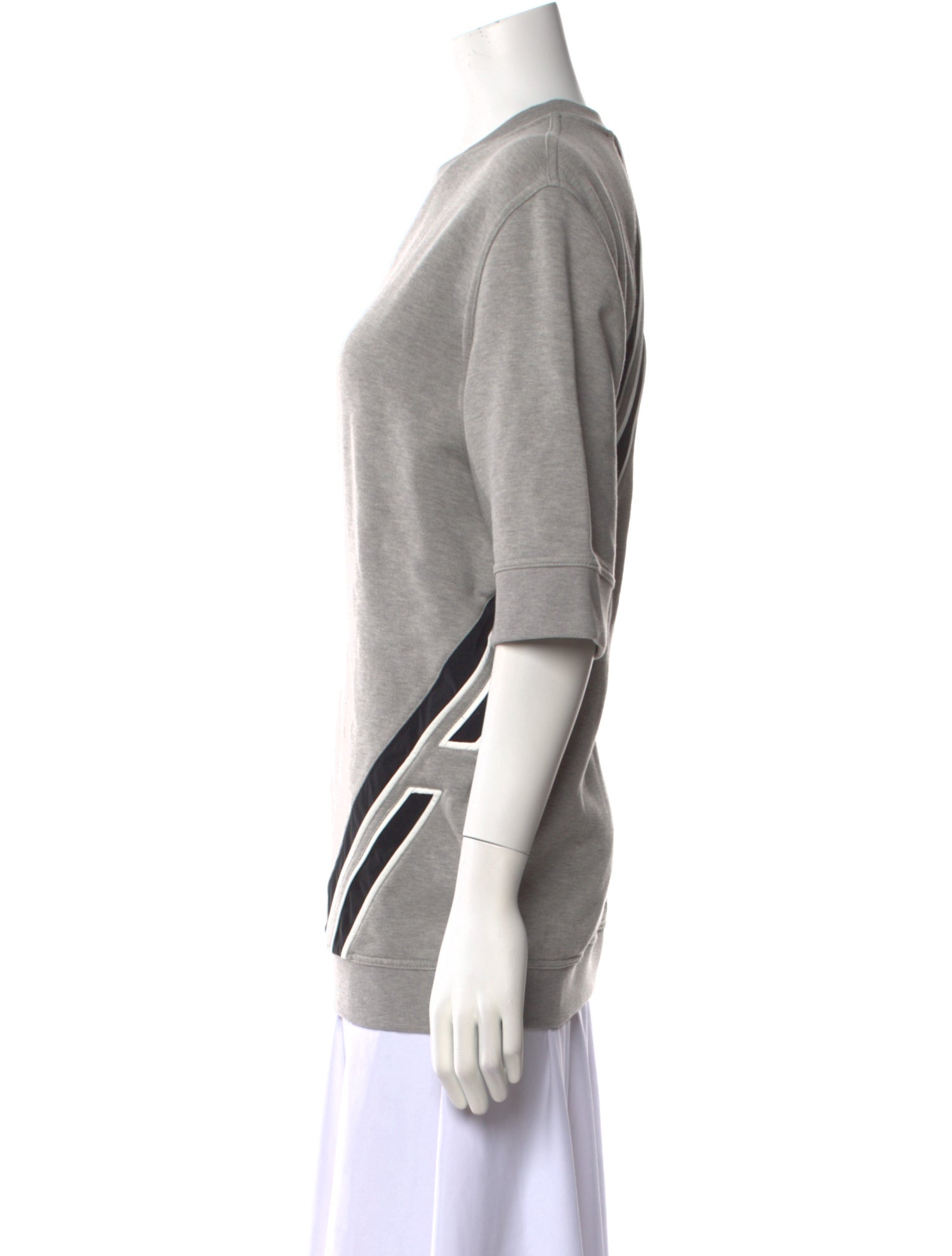 Hermès Crew Neck Three-Quarter Sleeve Sweatshirt