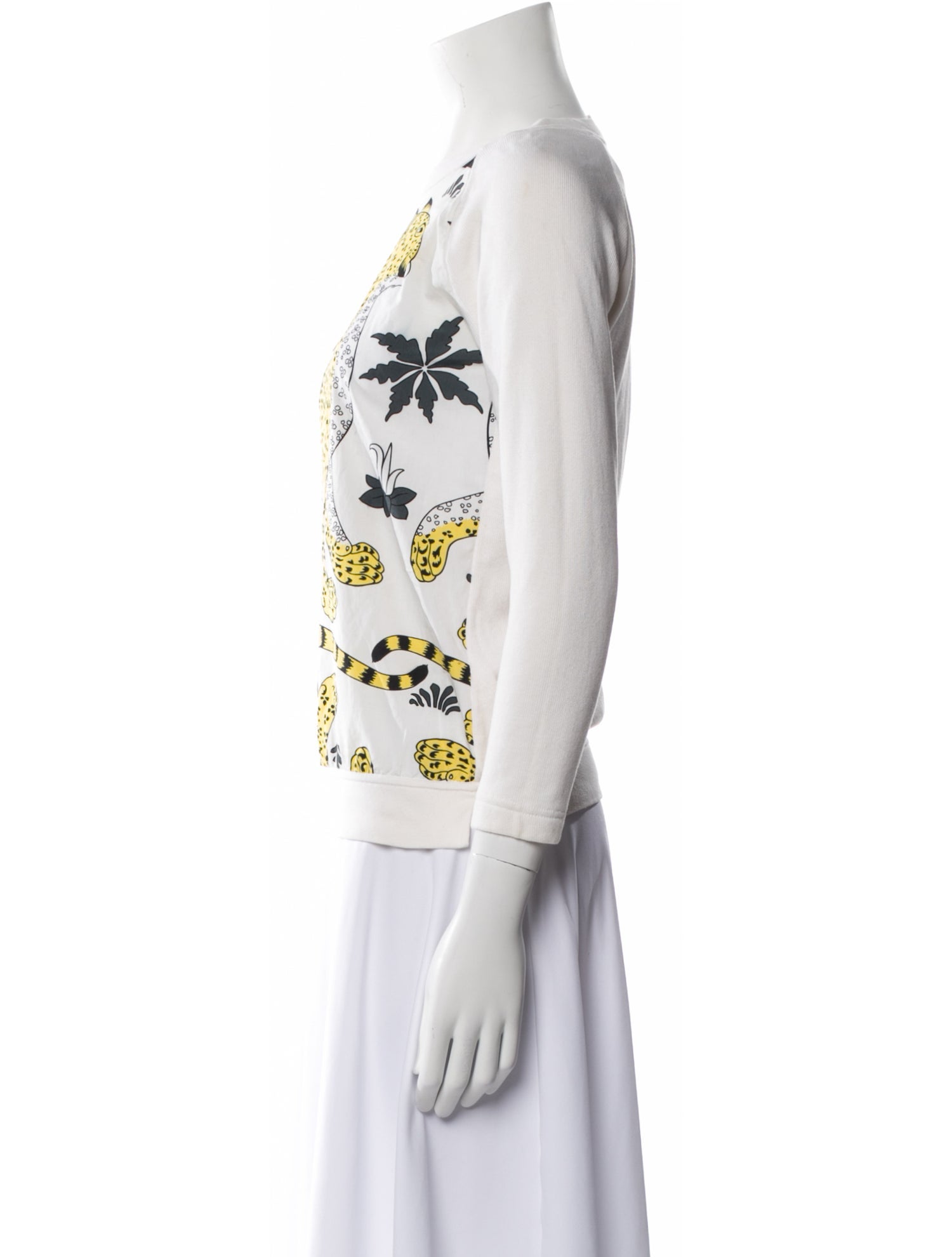 Hermès Vintage Printed Sweater