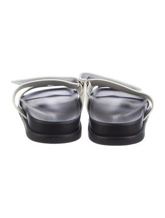 Hermès Chypre Leather Slides