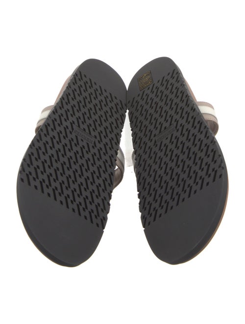 Hermès Leather Slides