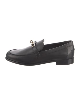 Hermès Destin Leather Loafers