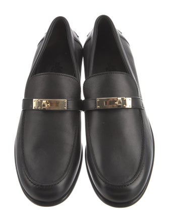 Hermès Destin Leather Loafers