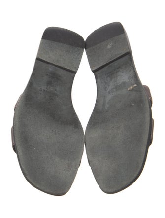 Hermès Oran Leather Slides