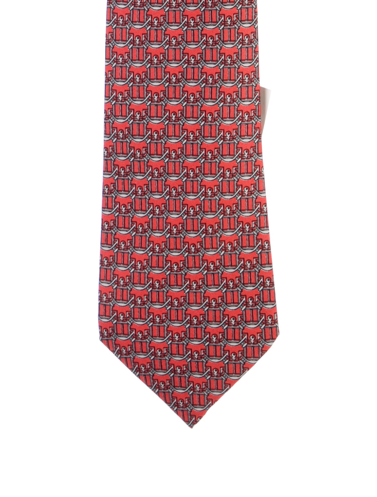 Hermès Silk Patterned Tie