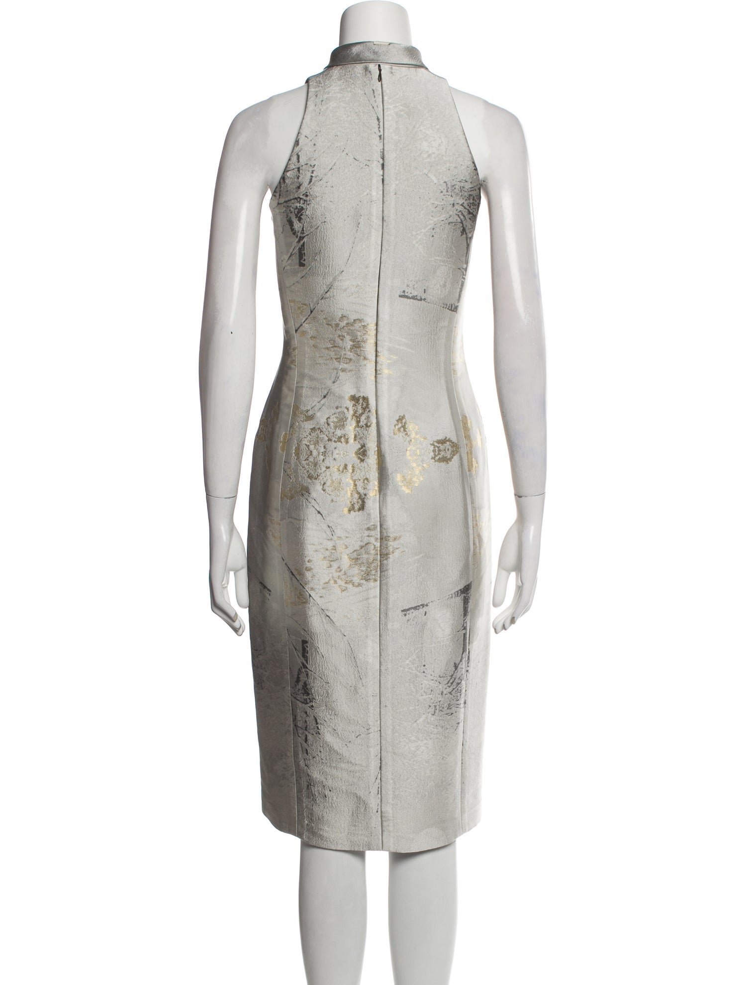 Hermès Silk Midi Length Dress