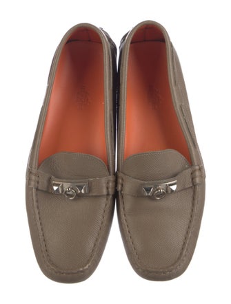 Hermès Irving Leather Loafers