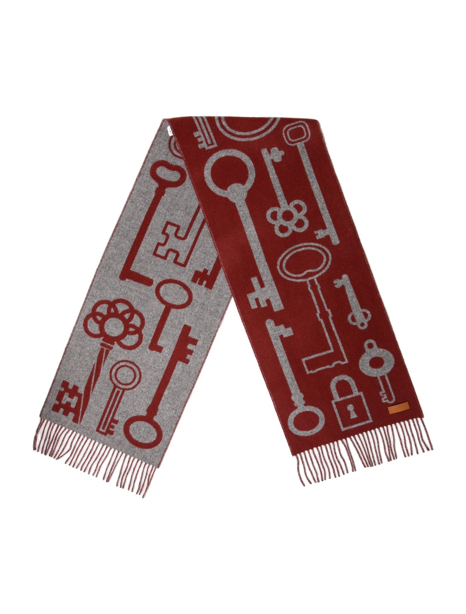 Hermès Casaque Porte-Clefs Cashmere Muffler