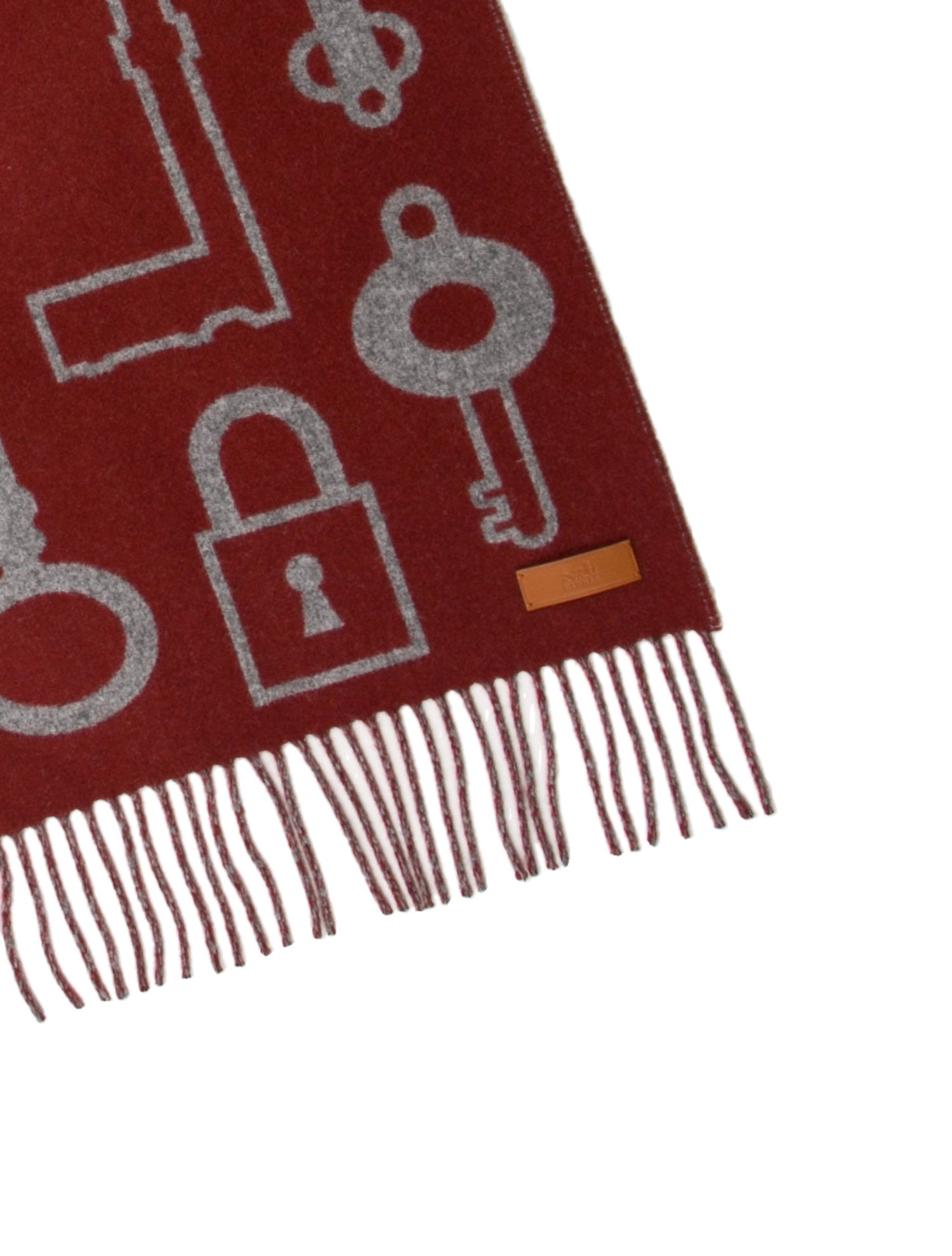 Hermès Casaque Porte-Clefs Cashmere Muffler