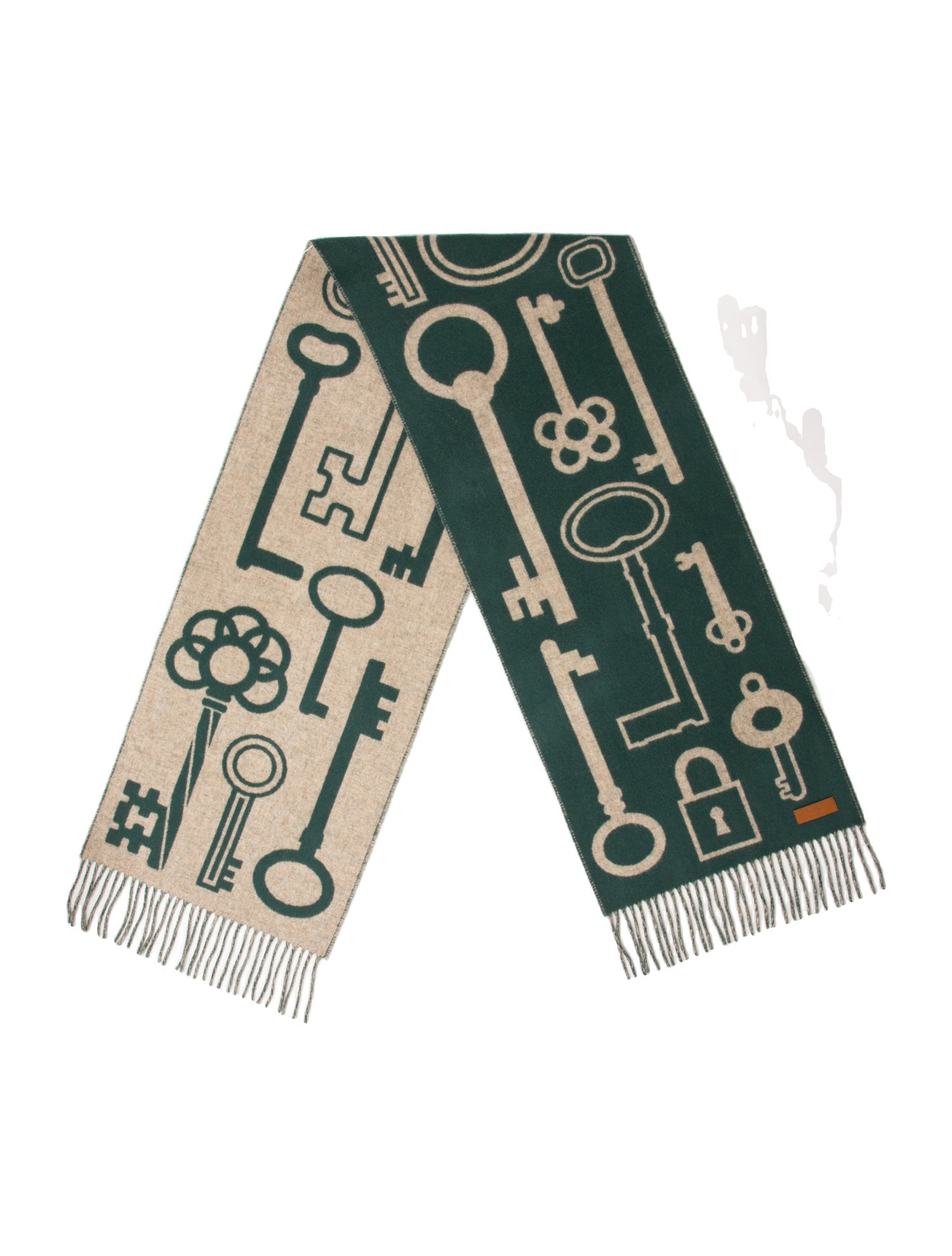 Hermès Casaque Porte-Clefs Cashmere Muffler