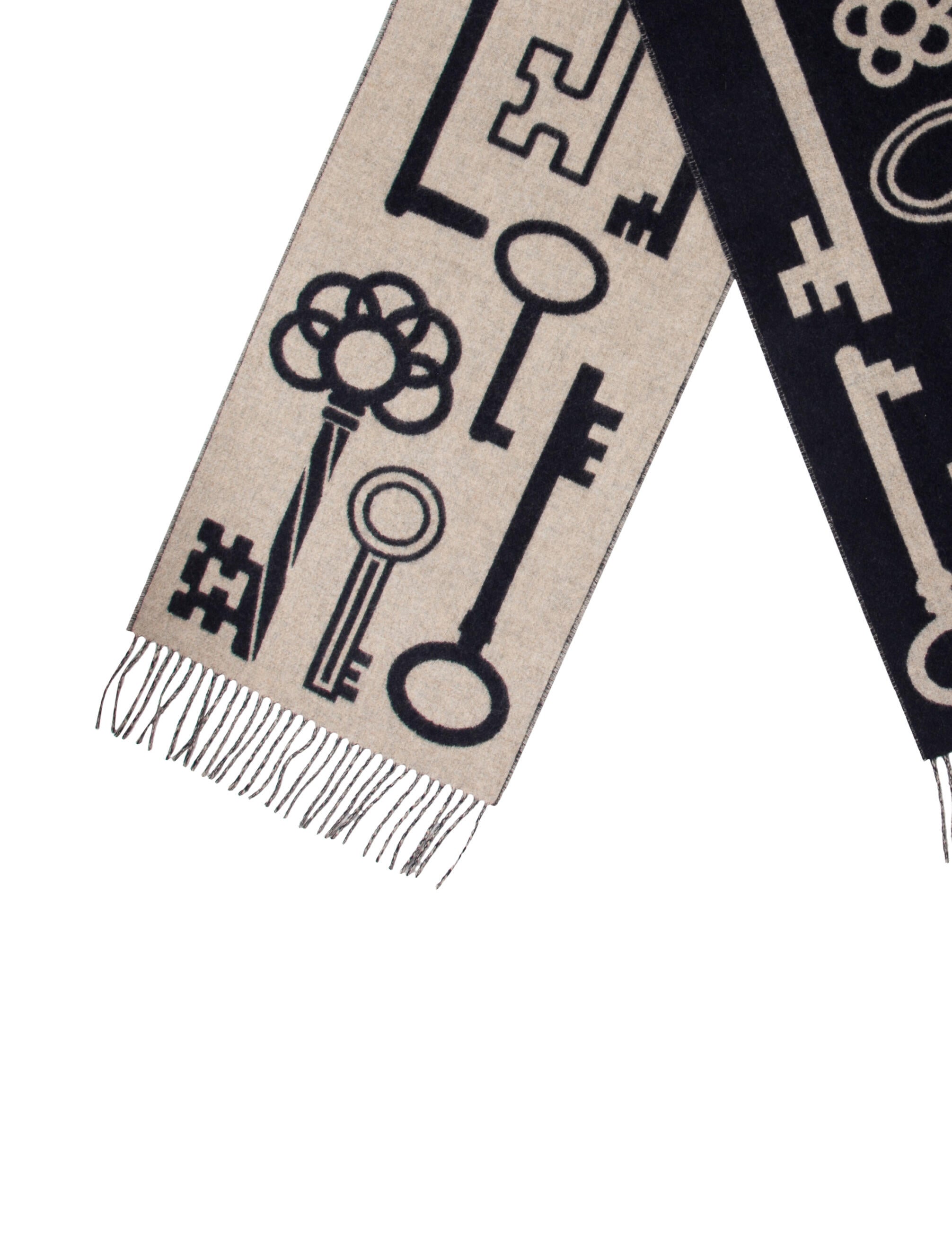 Hermès Casaque Porte-Clefs Cashmere Muffler