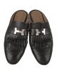 Hermès Rivoli H Logo Mules