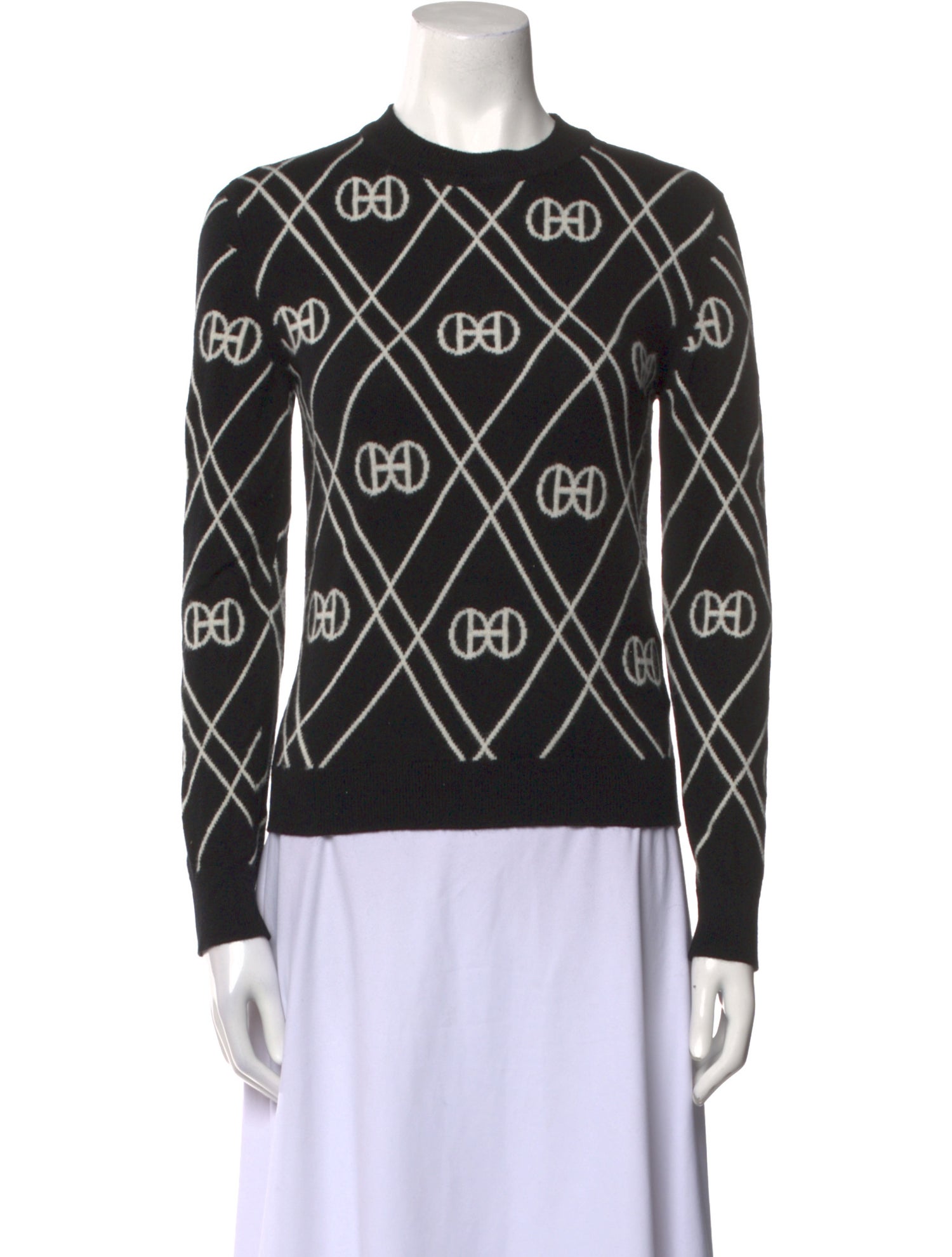 Hermès Cashmere Printed Sweater