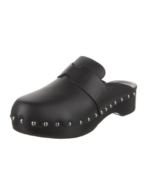 Hermès Calya Leather Mules