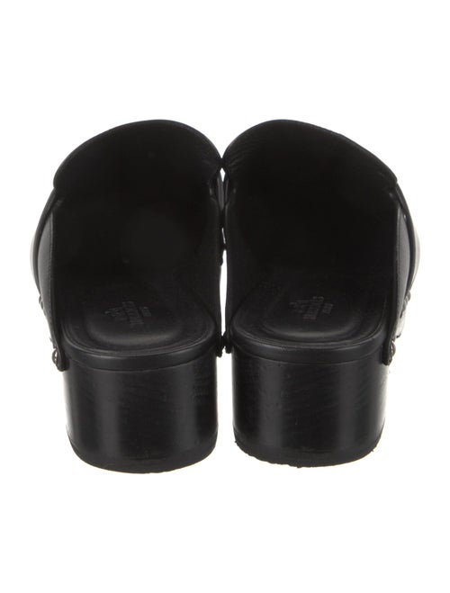 Hermès Calya Leather Mules