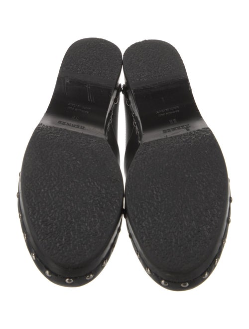 Hermès Calya Leather Mules