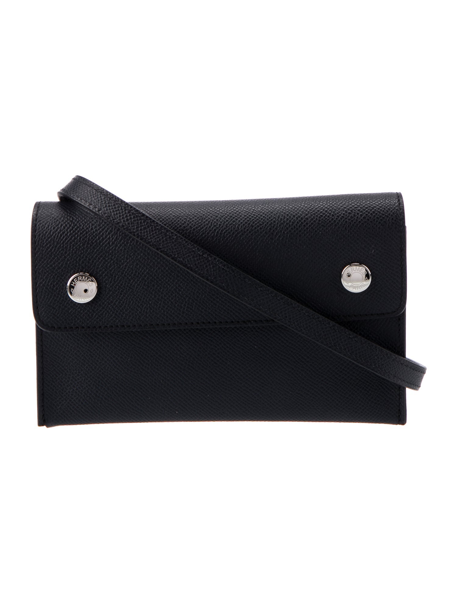 Hermès 2024 Epsom Hermèsnap Wallet w/ Strap