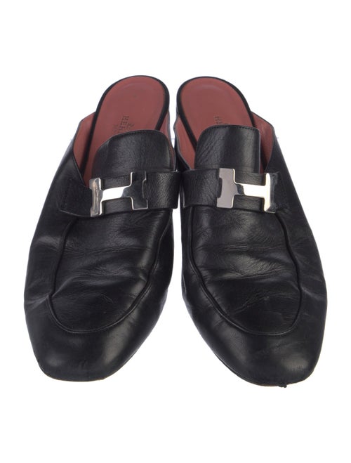 Hermès Paradis Leather Mules