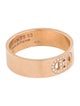Hermès 18K Diamond H d'Ancre Ring, Small Model