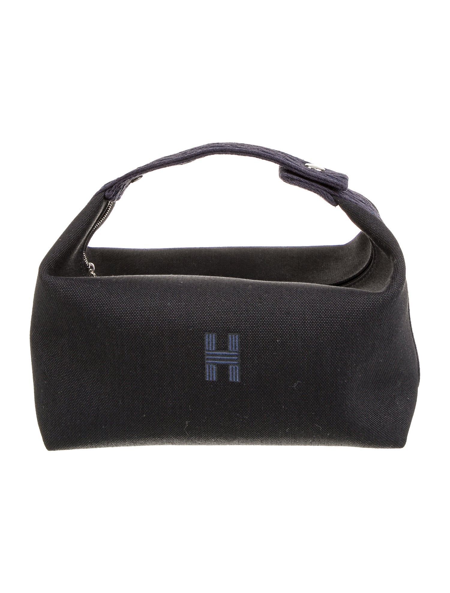 Hermès Large Toile Bride-A-Brac Travel Case