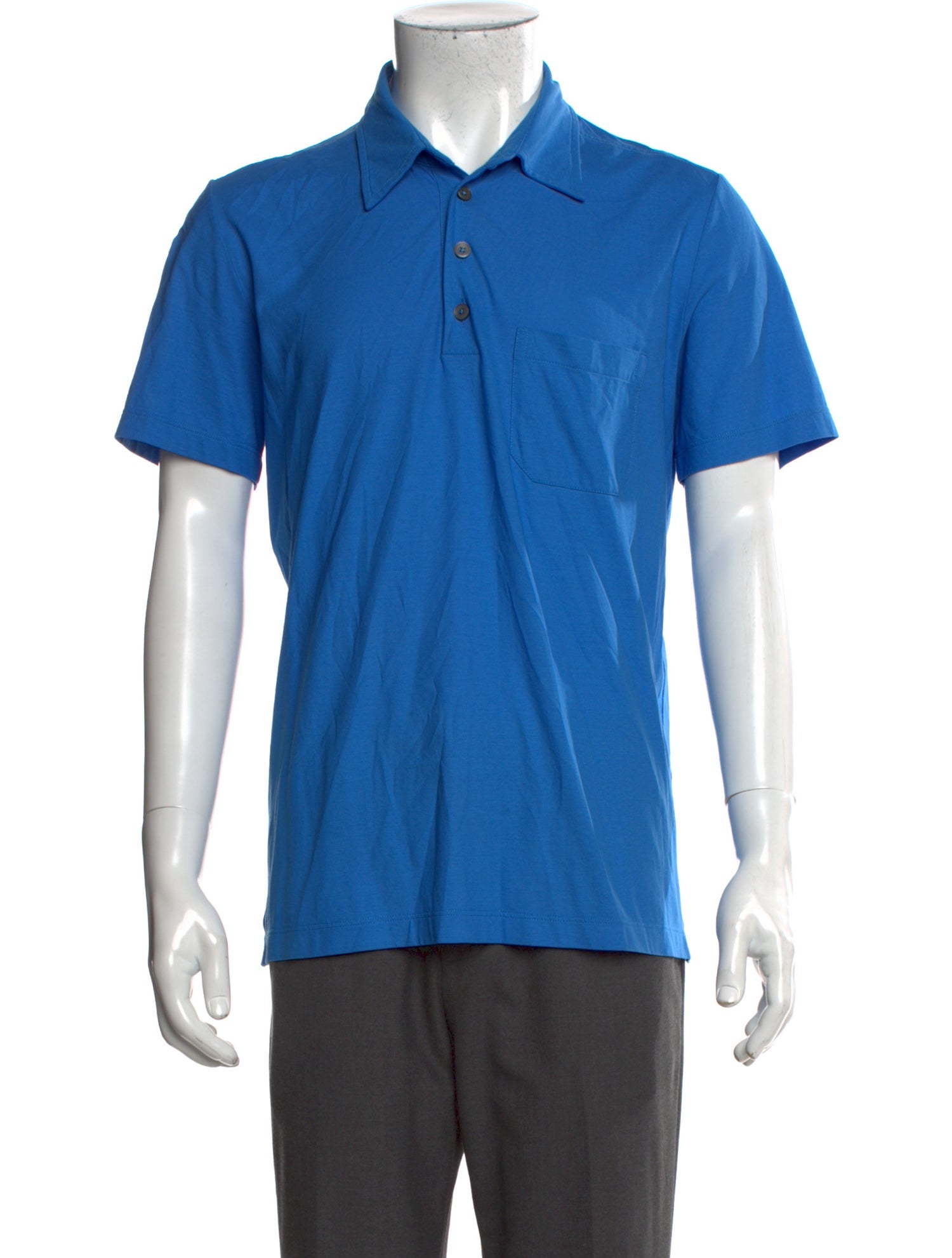 Hermès Crew Neck Short Sleeve Polo Shirt