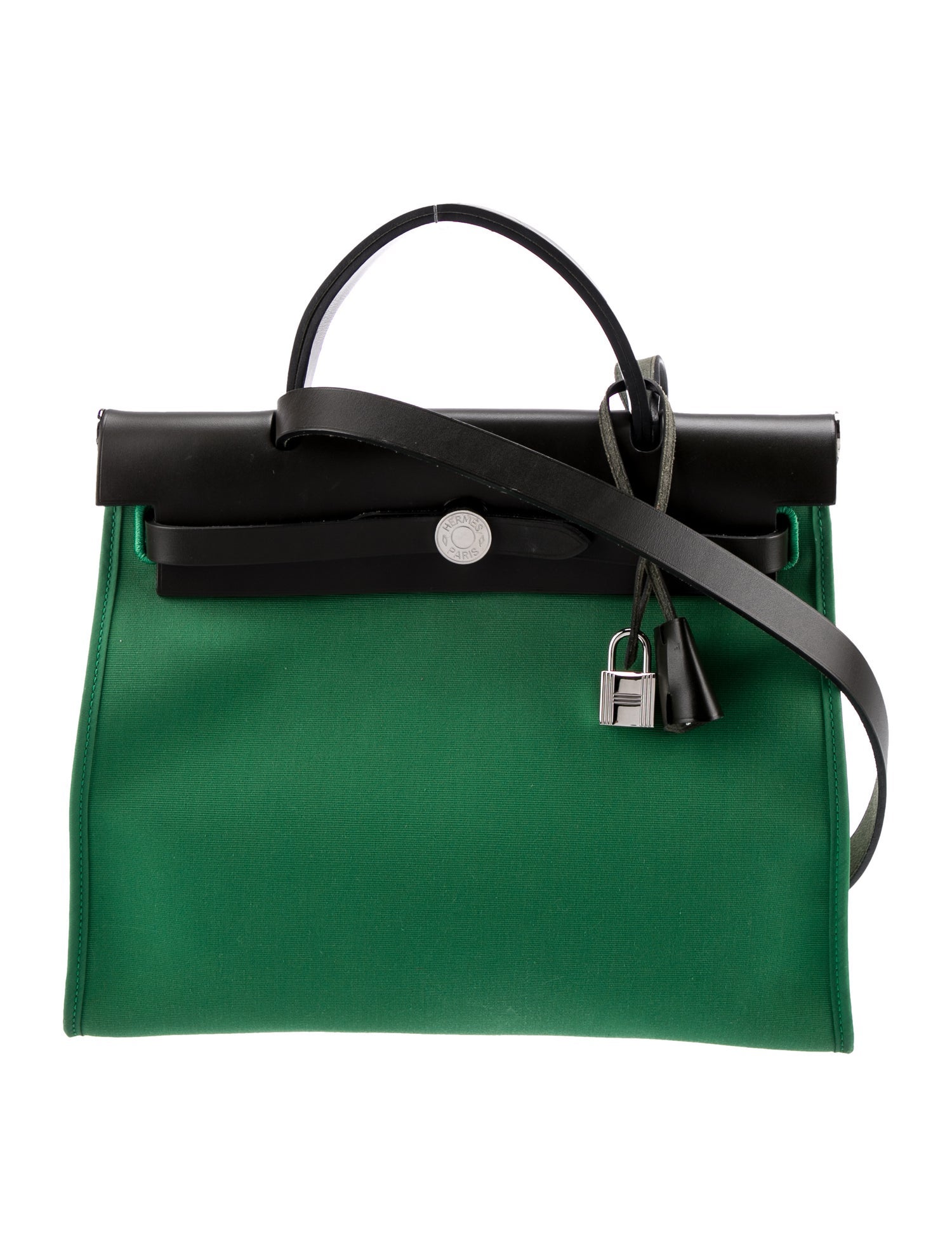 Hermès Toile Officier Herbag Zip 31