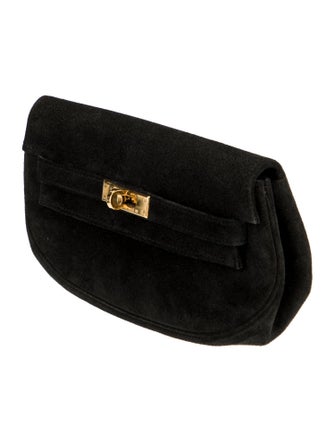 Hermès Doblis Kelly Banana Pochette