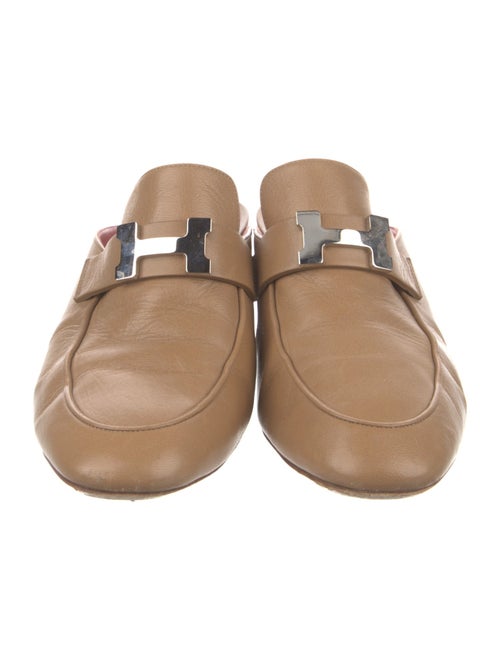 Hermès Paradis Leather Mules