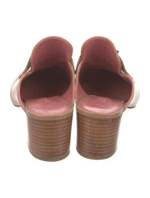 Hermès Paradis Leather Mules