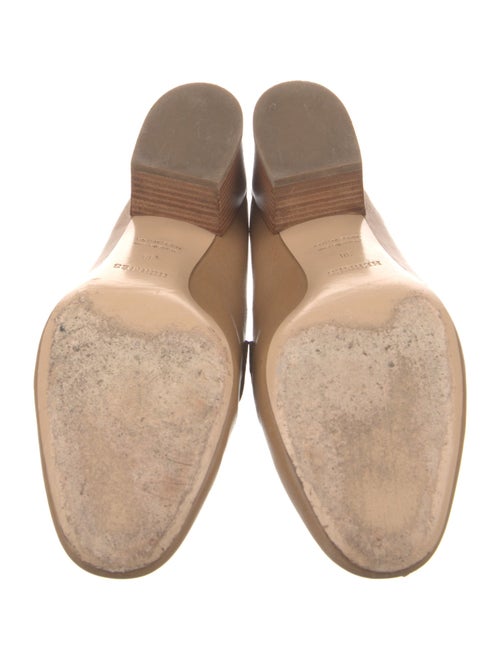 Hermès Paradis Leather Mules