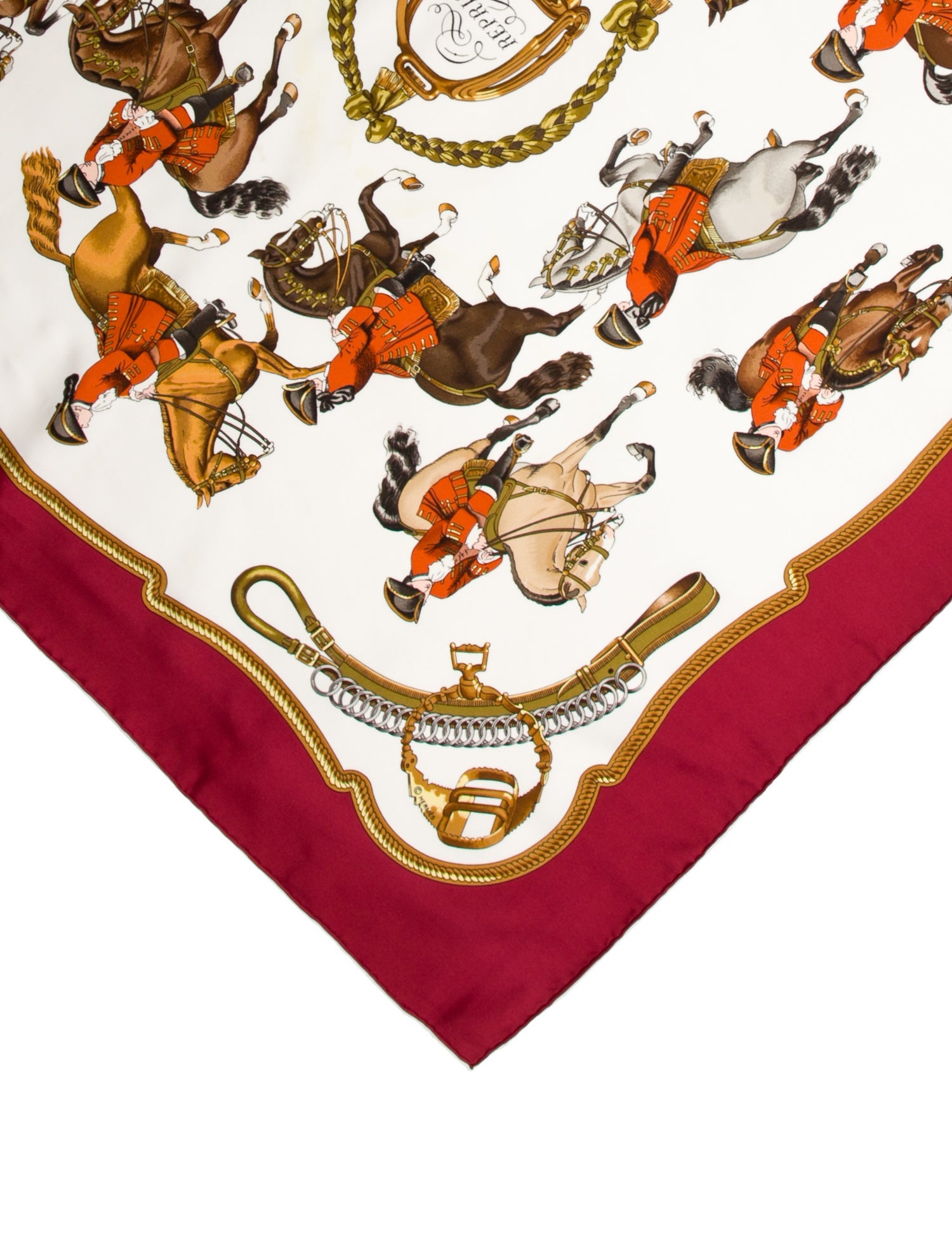 Hermès Reprise Silk Scarf