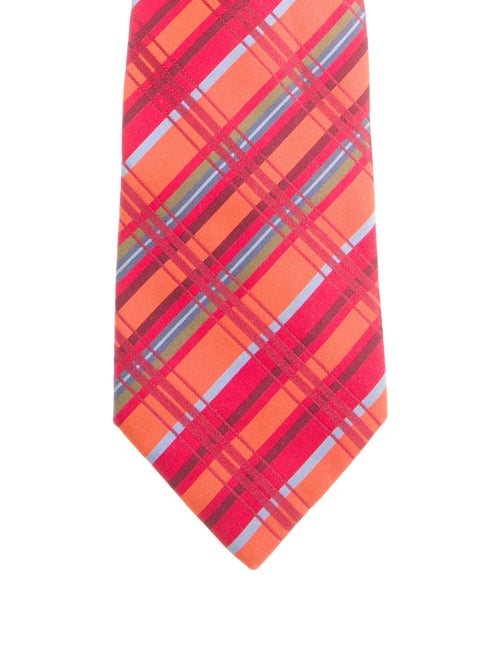 Hermès Silk Patterned Tie