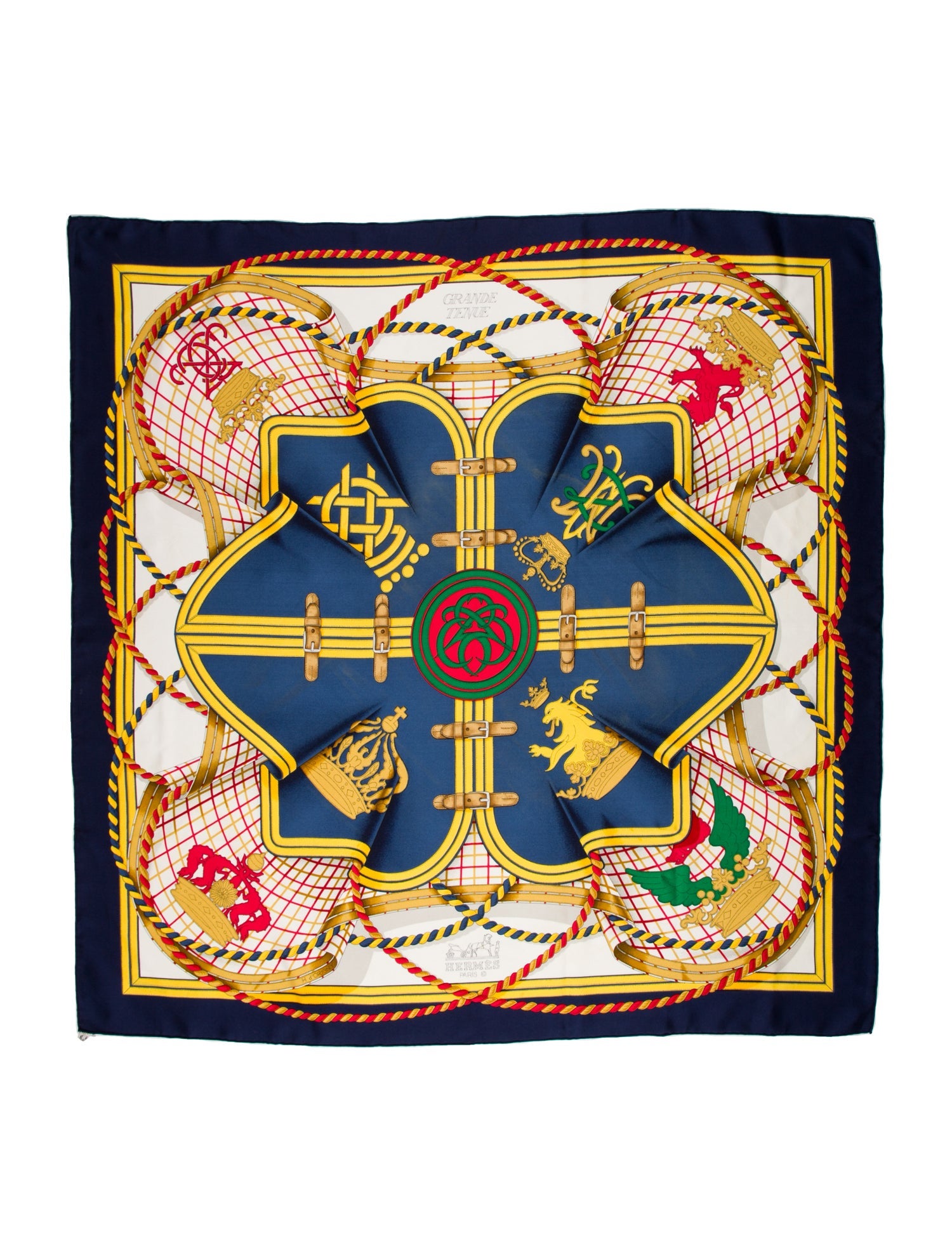 Hermès Grande Tenue Silk Scarf