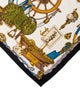 Hermès Bateau A Vapeur De Jouffroy D’Abbans 1784 Silk Scarf